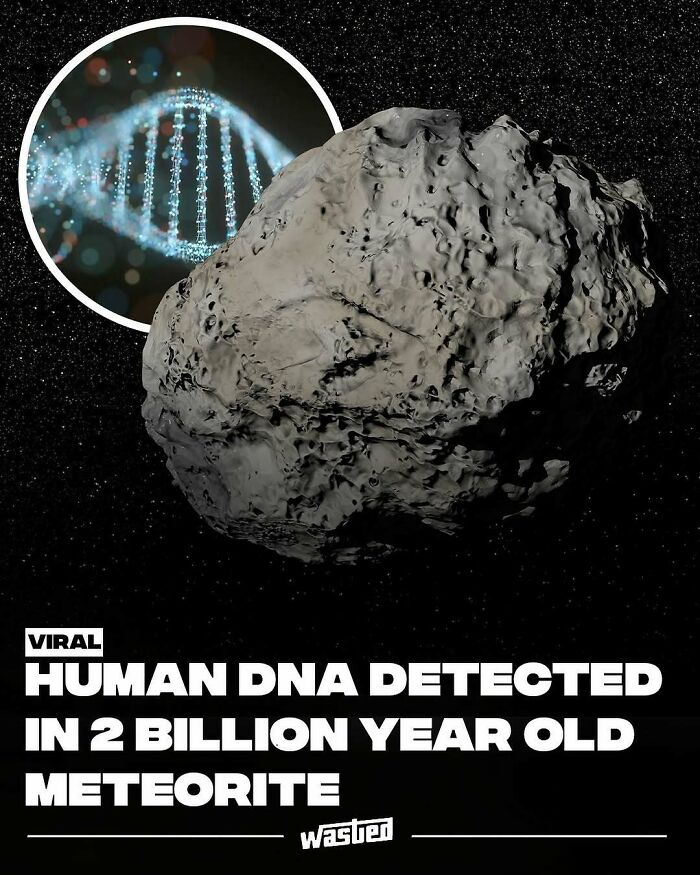 Meteorite with human DNA detected, attracting 18.2M people who follow to learn fun facts and discover new things.