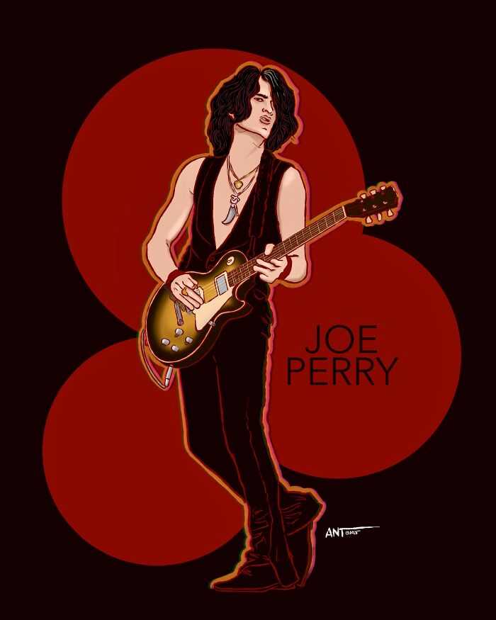 Joe Perry Of Aerosmith