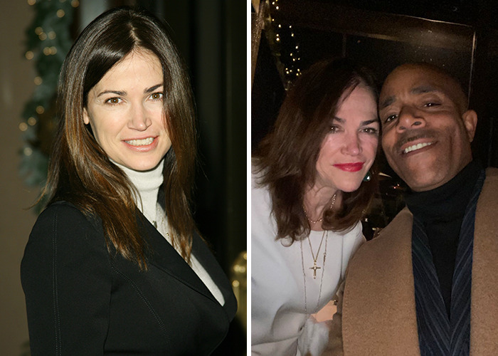 Actress among 15 celebrities who were arrested in 2025, pictured at an event and taking a selfie with a companion.