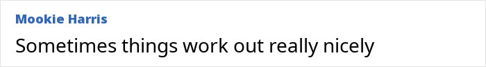Text post by Mookie Harris stating Sometimes things work out really nicely, related to a disturbing Alaska case involving a fatal attack. Text post by Mookie Harris stating Sometimes things work out really nicely, related to a disturbing Alaska case involving a fatal attack.