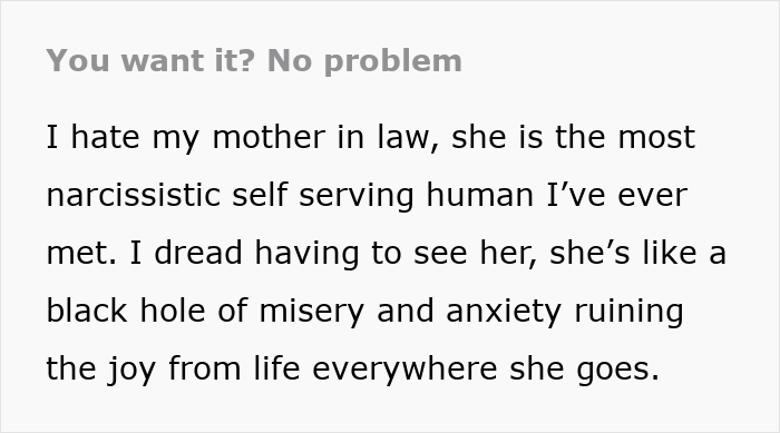 Alt text: Toxic mother-in-law causes conflict over inherited tractor, son-in-law responds with petty revenge and defiance.