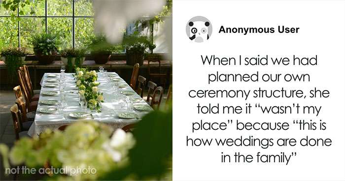 Hey Pandas, AITA For Erasing Half The Guest List After My Partner’s Relatives Hijacked Our Wedding?