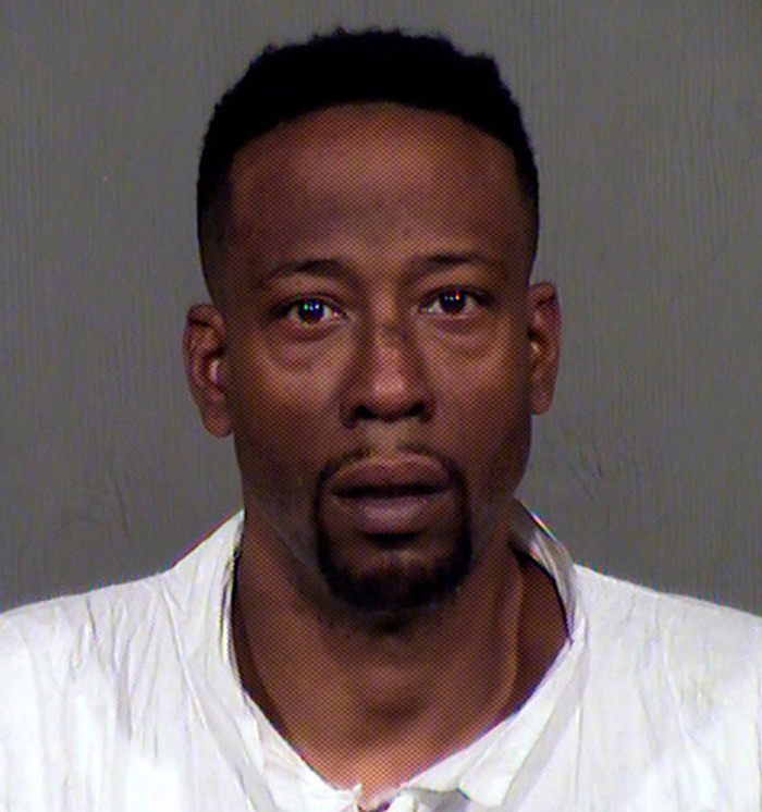 Mugshot of a man identified as a celebrity chef found guilty of slaying entire family on Christmas.