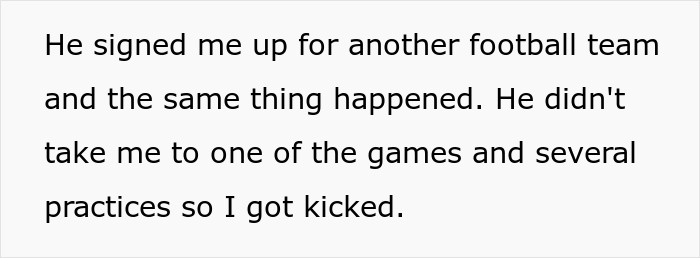 Text excerpt highlighting a teen giving his father a reality check on his 50th birthday with eyes opened gift message.