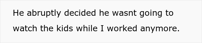 Text graphic with a statement about dealing with a toxic ex and his constant threats in a challenging situation.