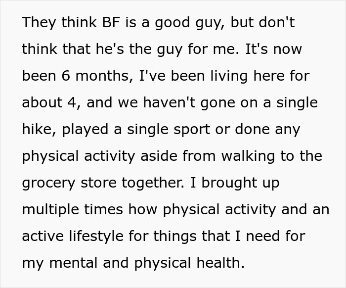 Alt text: Woman moves in with boyfriend of 2 months and soon realizes he expected a nanny with benefits, not a partner.