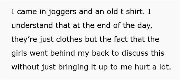 Woman storms out of Friendsgiving wearing joggers after discovering dress-code betrayal causing hurt feelings. Woman storms out of Friendsgiving wearing joggers after discovering dress-code betrayal causing hurt feelings.