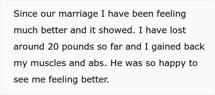Text excerpt about a woman feeling better in marriage despite her husband being supportive, kind, and attentive. Text excerpt about a woman feeling better in marriage despite her husband being supportive, kind, and attentive.