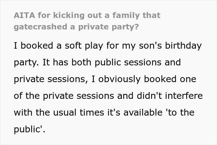 Entitled mother reacts loudly after being denied entrance at a private party, demanding food for her children. Entitled mother reacts loudly after being denied entrance at a private party, demanding food for her children.