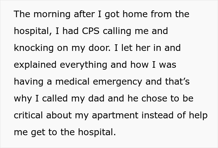 Woman fights for her life in hospital while toxic dad&rsquo;s loud rant about mess brings CPS to their home.