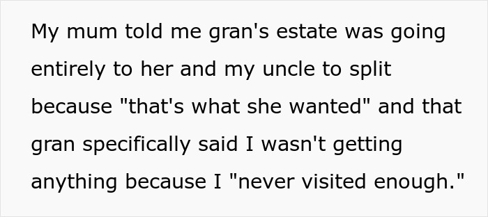 Text about mom preventing solicitor contacting daughter over grandma’s inheritance, focusing on protecting her. Text about mom preventing solicitor contacting daughter over grandma’s inheritance, focusing on protecting her.