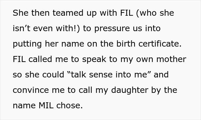 Mother-in-law demands baby&rsquo;s name honor her culture while new mom fights for her heritage during recovery.