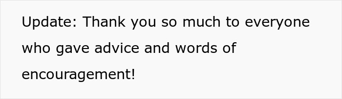 Text update expressing gratitude for advice and encouragement about traceable AirPods given by ex-husband to son.