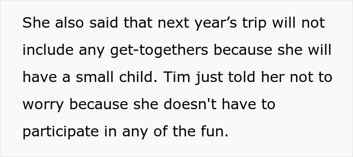 Text about MIL telling DIL the world doesn&rsquo;t revolve around her pregnancy after repeated complaints.