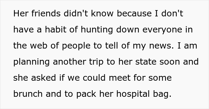 Woman wearing engagement ring with baby, accused by cousin&rsquo;s family of stealing spotlight at family event