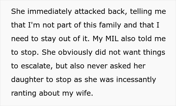 Text passage describing a family conflict where a husband drags his wife and kids from Thanksgiving after a sister's major tantrum.