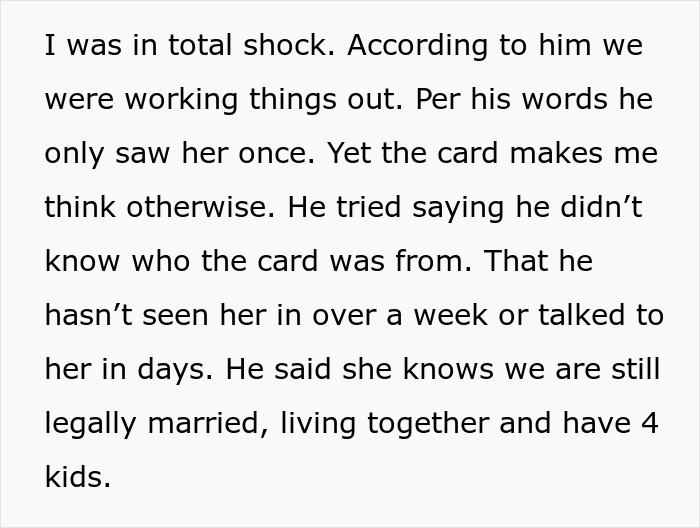 Man working things out with wife, finds girlfriend, faces relationship challenges while wanting to be single but not divorced.
