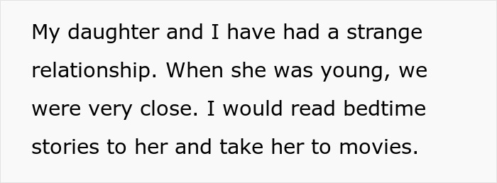 Text describing a man suffering a teen&rsquo;s rude attitude for years, reflecting on his troubled family relationship.