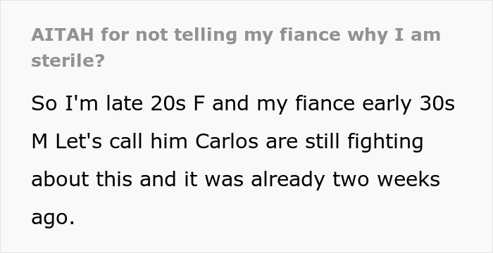 Couple in conflict after prank reveals woman had hysterectomy, fianc&eacute; unaware of her childfree status and condition.