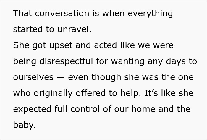 Text about MIL demanding baby&rsquo;s name honor her culture while new mom fights for heritage during recovery.