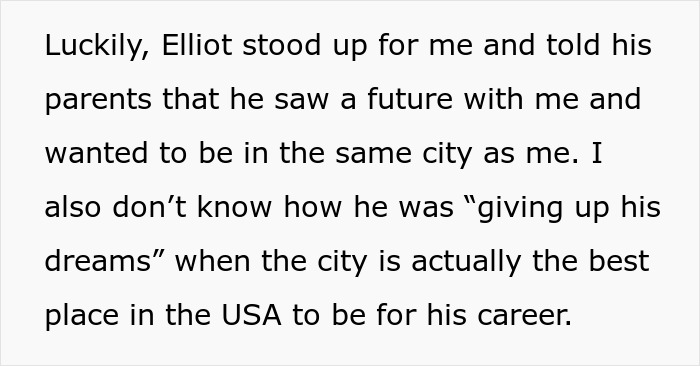 Text excerpt about a son standing up to his possessive and selfish mother-in-law over choosing wife and baby.