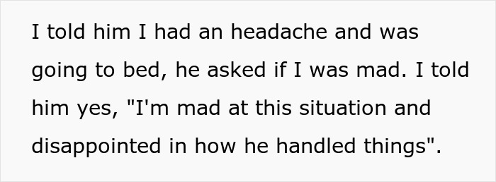 Text conversation showing a woman expressing frustration, highlighting tension in a complicated family relationship.