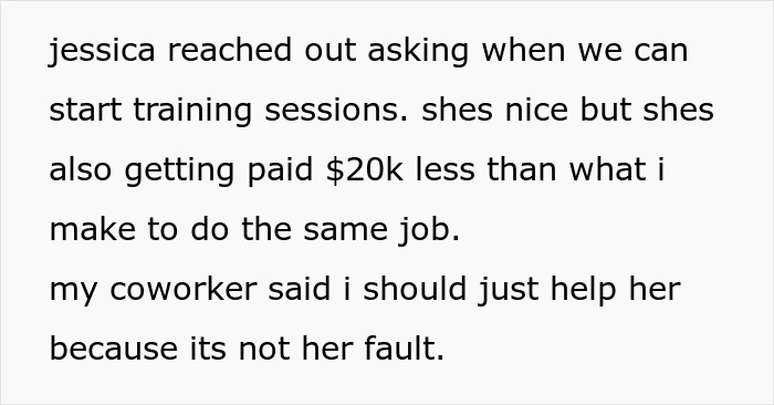 Employee refuses to train replacement without pay after being laid off, facing threats from their boss over job reference.