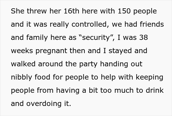 Pregnant mom attends sister&rsquo;s large Halloween party with 150 guests while partner worries about noise and safety concerns.