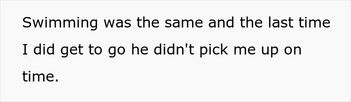 Teen giving father a reality check on his 50th birthday, illustrating the gift of having his eyes opened.