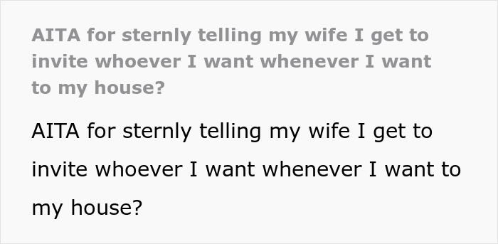 Man keeps inviting guests over expecting his wife to cook, facing backlash and reality check online.
