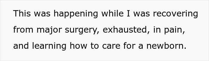 Alt text: New mom recovering from surgery fights with MIL over baby&rsquo;s name to honor different cultures and heritage.