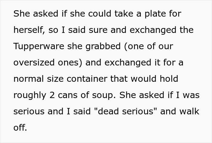 MIL hogging Thanksgiving food, treating it like a free buffet, and pouting when confronted by DIL. MIL hogging Thanksgiving food, treating it like a free buffet, and pouting when confronted by DIL.