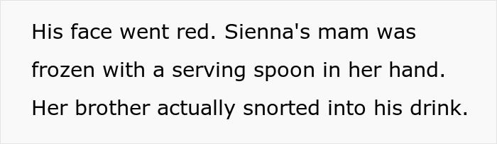 Text on a white background stating a funny guy makes everyone laugh by mocking daughter's boyfriend because of his job. Text on a white background stating a funny guy makes everyone laugh by mocking daughter's boyfriend because of his job.