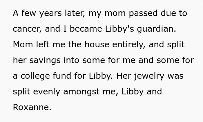 Text excerpt about a guardian inheriting assets and managing a college fund after a family member&rsquo;s passing.