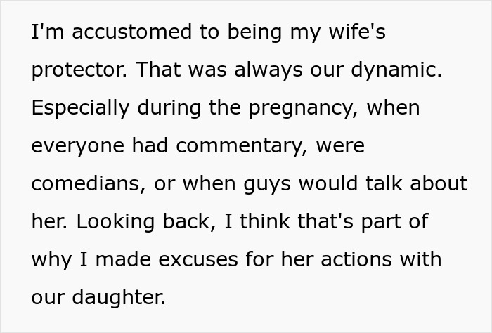 Man feels hurt as wife prioritizes work over family, leaving him feeling like a single parent and daughter ignored.
