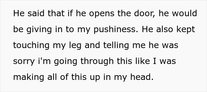 Text excerpt about pregnant wife becoming suspicious as husband acts defensive and keeps office locked.