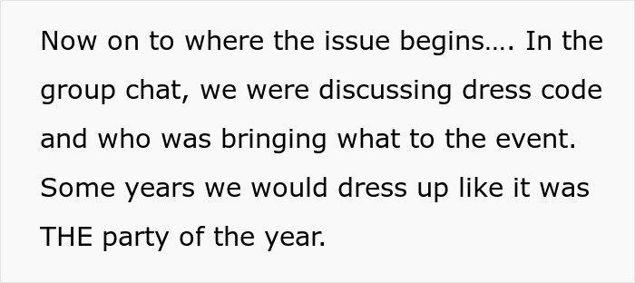 Woman storms out of Friendsgiving holding food after discovering a dress-code betrayal during group chat discussion. Woman storms out of Friendsgiving holding food after discovering a dress-code betrayal during group chat discussion.