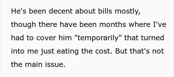 Text excerpt from a story where a guy secretly gives his sister a key to his girlfriend&rsquo;s house, causing anger.