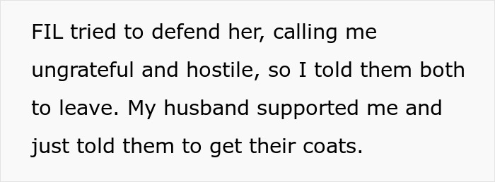 Alt text: Mom reaches breaking point as in-laws mock daughter&rsquo;s paganism and bring forbidden foods causing family conflict