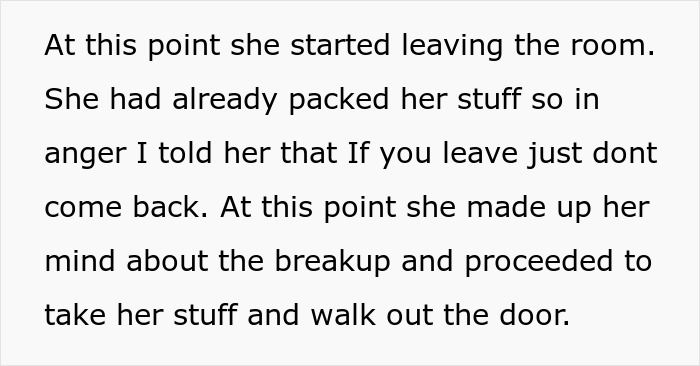 Text describing a toxic girlfriend refusing to block bestie after cheating, boyfriend giving an ultimatum to choose.