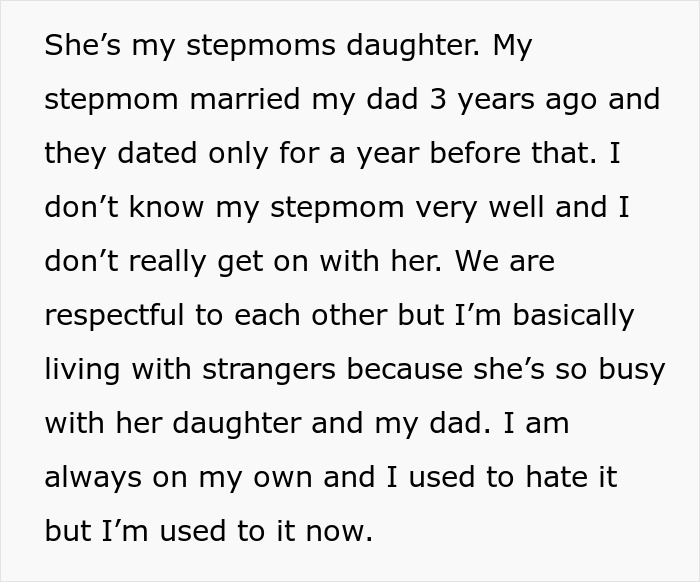 Sad teen refuses visit to special needs stepsister in hospital, feeling isolated and neglected by busy stepmom and dad.