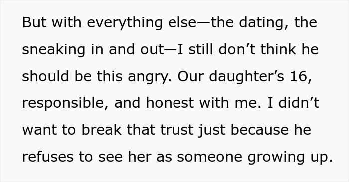 Man’s reaction to teen daughter’s relationship showing anger and wife helping to hide the situation at home. Man’s reaction to teen daughter’s relationship showing anger and wife helping to hide the situation at home.