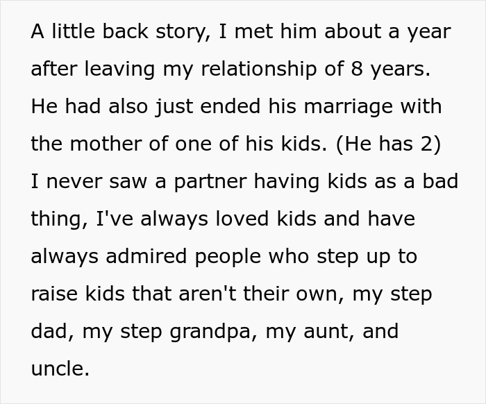 Excerpt from a woman's story about moving in with her boyfriend of two months and discovering he wanted a nanny with benefits.