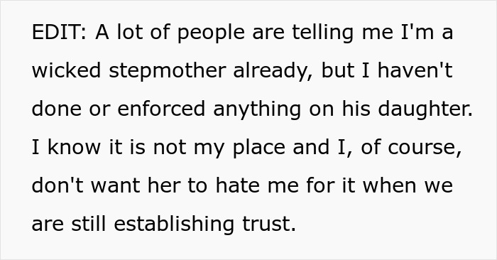 Text-based image showing a conflicted foodie woman discussing challenges with her future involving buttered noodles and his kid. Text-based image showing a conflicted foodie woman discussing challenges with her future involving buttered noodles and his kid.