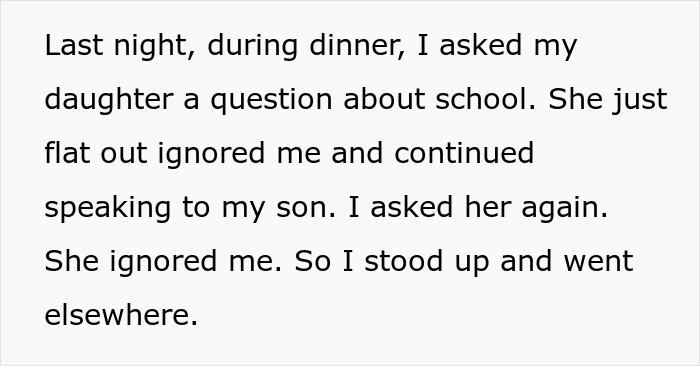 Man frustrated with teen&rsquo;s rude attitude at dinner, feeling ignored and considering ending family ties after 5 years.