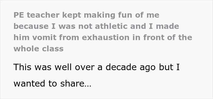 Arrogant PE Teacher Learns A Painful Lesson When His &ldquo;Unfit&rdquo; Student Humiliates Him In Public