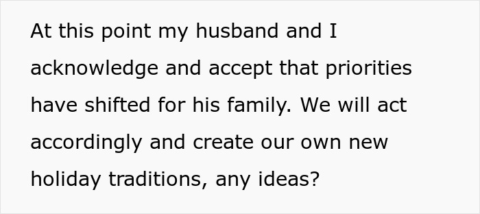 Woman purposely excludes sick daughter-in-law from family holiday, causing tension and conflict during holiday planning. Woman purposely excludes sick daughter-in-law from family holiday, causing tension and conflict during holiday planning.