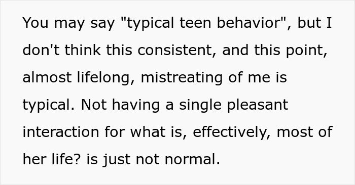 Man reflects on enduring teen&rsquo;s rude attitude for years, considering ending relationships with his whole family.