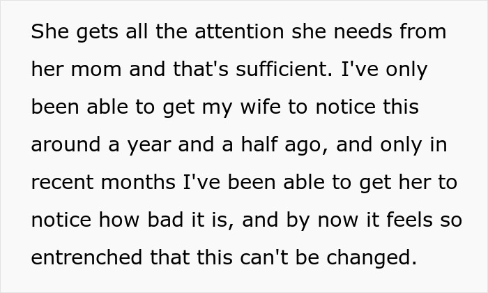 Text excerpt discussing a man enduring a teen&rsquo;s rude attitude for years and considering family separation.