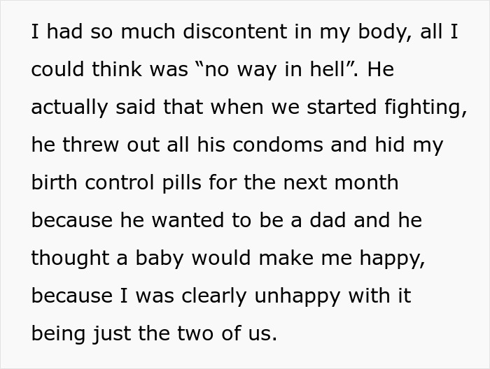 Text excerpt from a story about a man treating his wife like a servant, causing shock over lost attraction and control issues.